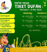 Tiket Ke Dufan Desember 2023